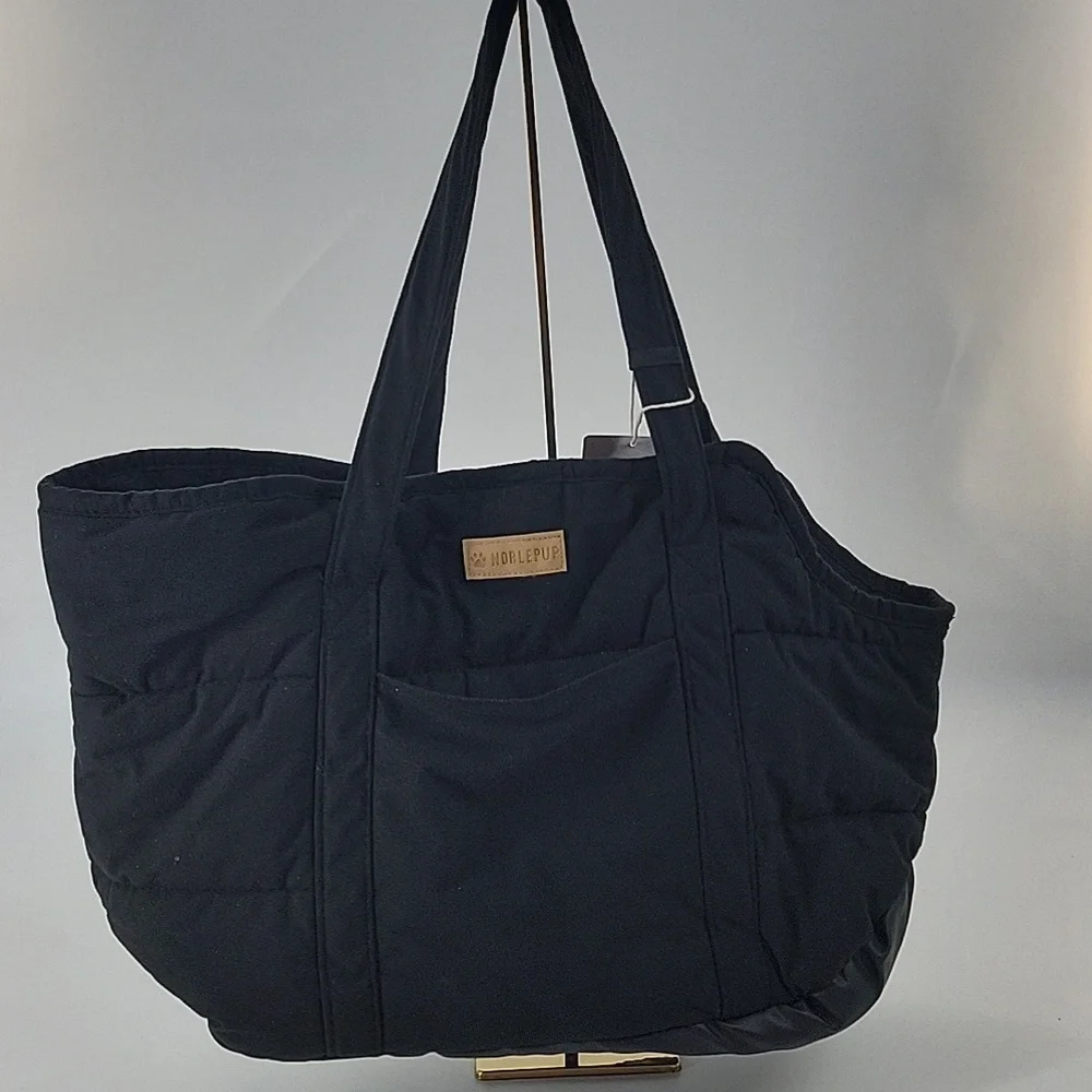 Black Pet Carrier Sling Bag NEW